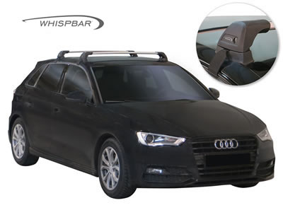 Audi A3 roof rack Yakima Whispbar